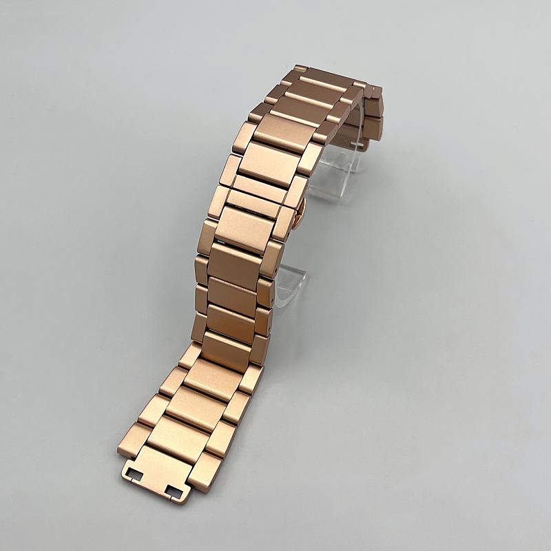 27*19mm Edelstahlarmband Silber für Hublot Uhrenarmband Armband Big Bang Classic Fusion Serie Herren Damen Uhrenarmbänder