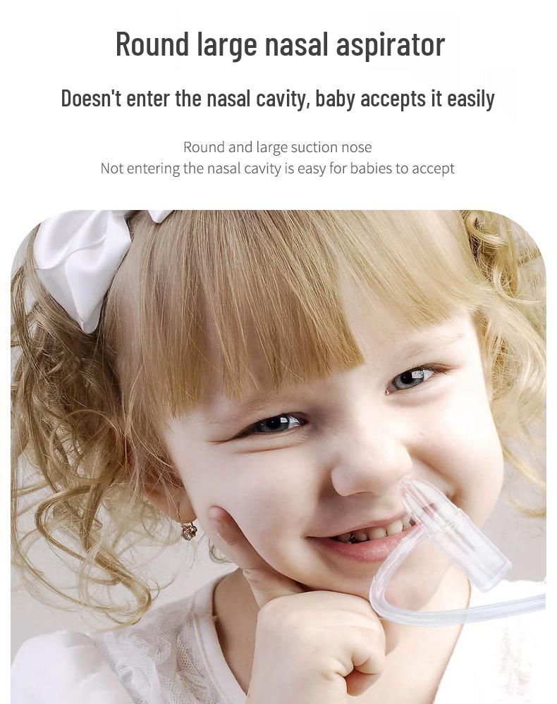 Dual-Certified Infant Nasal Aspirator for Congestion Relief