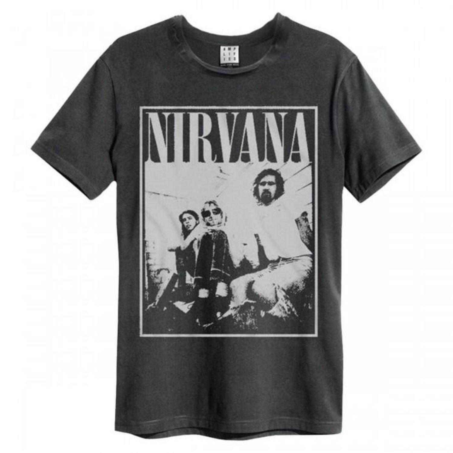 Amplified Unisex Adult Group Shot Nirvana T-Shirt S