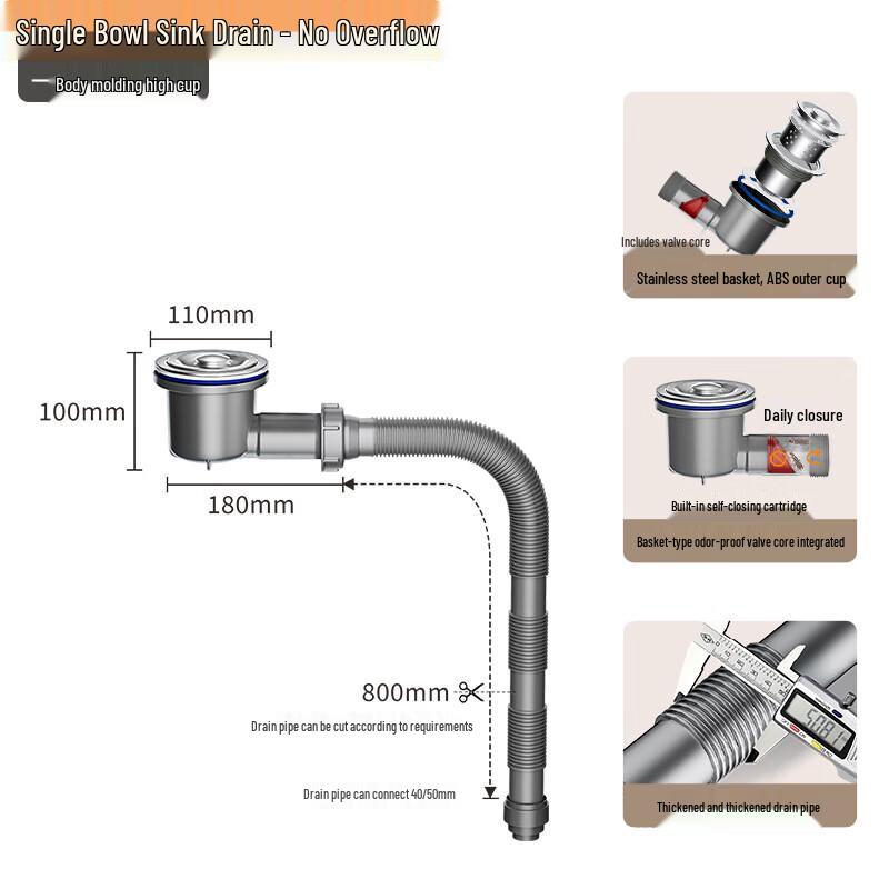 

Xuanyong Kitchen Stainless Steel Sink Drainer