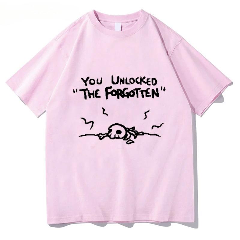 

Binding Of Isaac Cotton T Shirt Women Hip Hop Tee Short Sleeve You Unilocked The Forgotten Tshirt Summer Oversized T-shirts Tops 4XL