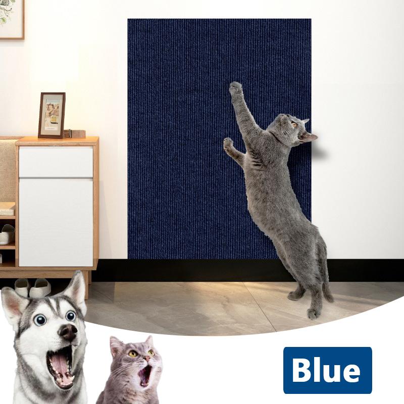 Cat Scratching Mat DIY Cats Scratch Board Sofa Protection Paws Sharpen Trimmable Self-adhesive Carpet Cats Anti-scratching Board