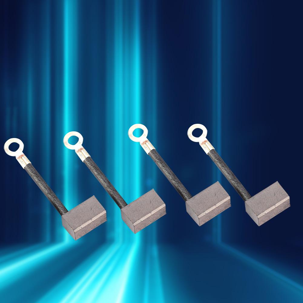 100 Stück Kohlebürsten Ersatzkits Passend für 12V 24V 48V DC Öl Wasserpumpe Motor J435A 9x8x14.5mm