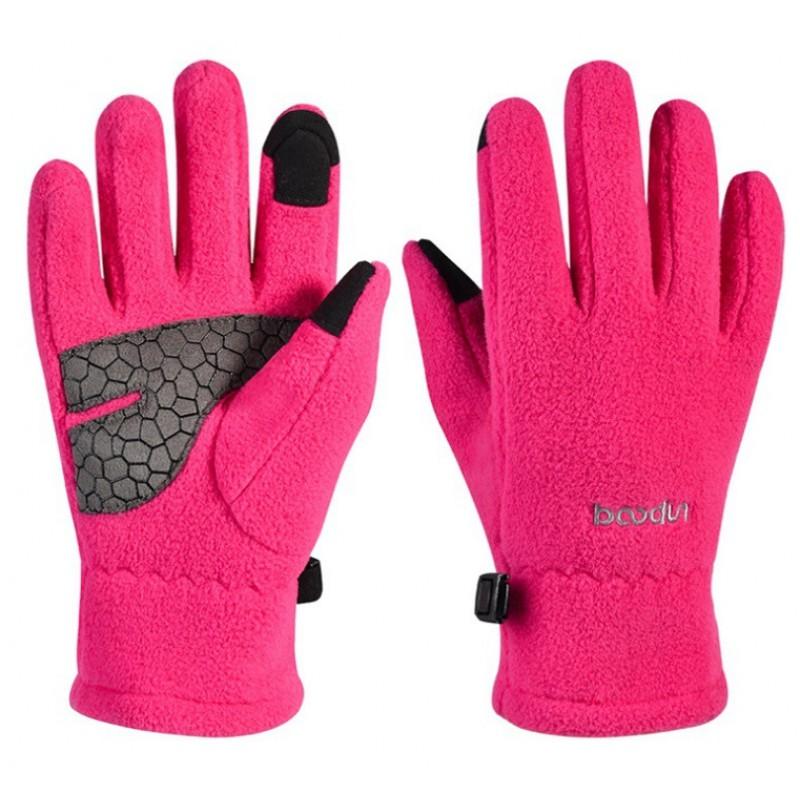 Kids Winter Warm Gloves Non-slip Durable Full Finger Outdoor Cycling Sports