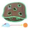 Bell Included Mouse Chasing Toy Collapsible Foldable Popup Cat Toy  Indoor Play