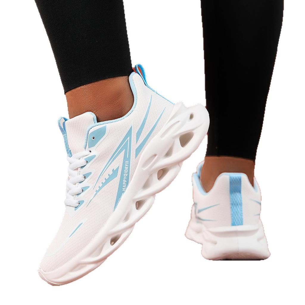Frühlings- und Sommersaison Fliegendes Stricken neue Sportschuhe atmungsaktive Schuhe Sportschuhe Freizeitschuhe