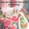 Insecticide Spray for Flowers and Potted Plants, Targets Aphids & Red Spiders, General Pest & Disease Control, Water-Based Emulsion