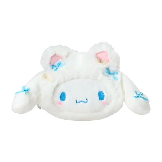 SANRIO Face-Shaped Pouch (White Cat Ballerina) Cinnamoroll 415472
