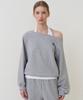 BIBYSEOB Semi-Wide Sweatpants Gray [T61]