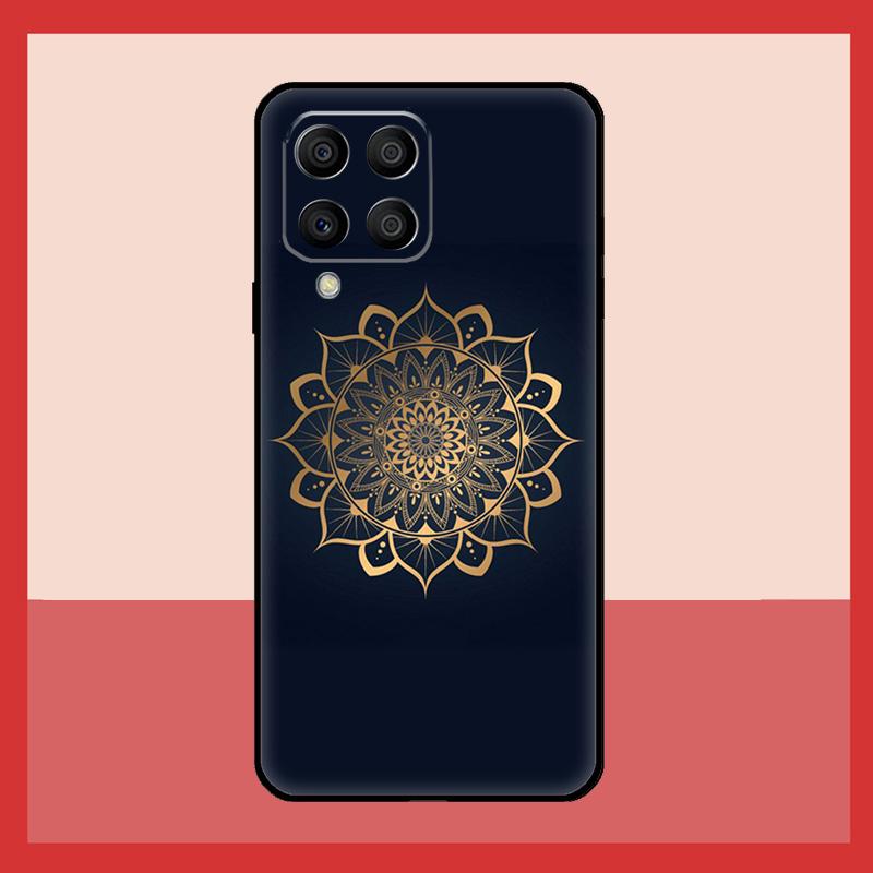 Mandala Chakra Yoga Case For Samsung Galaxy M52 M32 M53 M16 M11 M21 M31 M35 M12 M13 M14 M15 M36 M56 M55 M34 M54