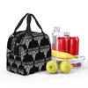 Van Halen 5150 Logo Insulated Lunch Bag for Women Office Cooler Thermal Food Box Tote Portable Lunch Boxes Container