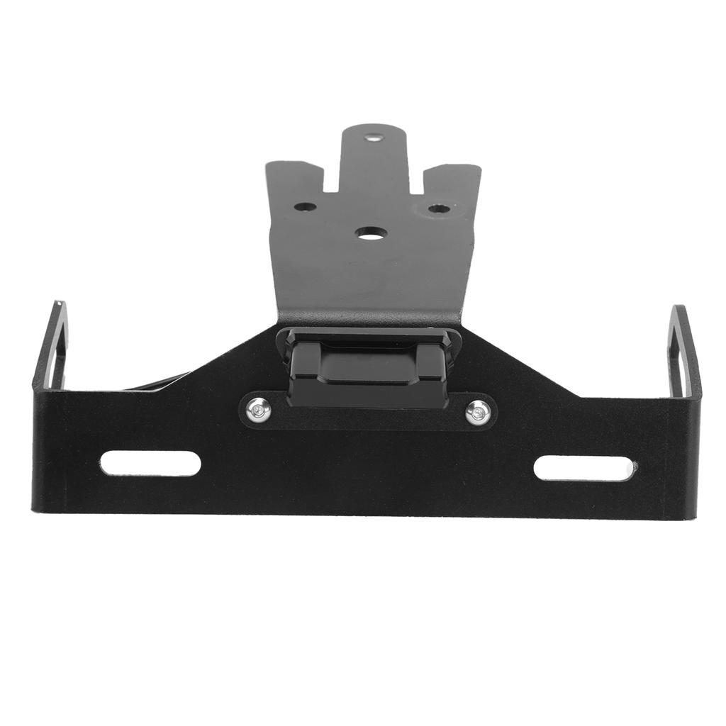 Motorcycle License Plate Mount Holder with LED Light Fit for Kawaski ER‑6N F 2012‑2015