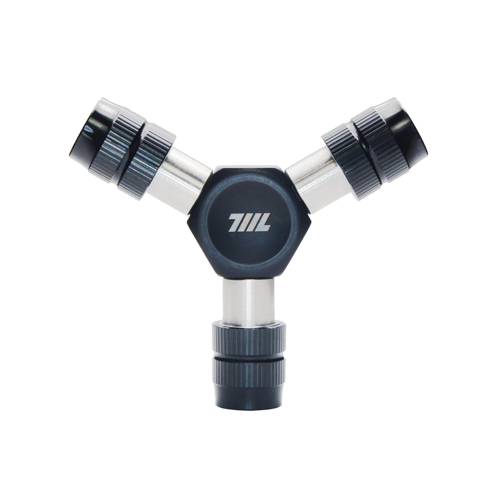 

711L EDC Hex Bit Hex Socket Hex Key Compact Tool Y-Driver, 3-Way 1/4-Inch Holder, Y-Shaped Wrench, Tri-Wrench, Handle, I, Bicycle/Scooter (Black) чёрный