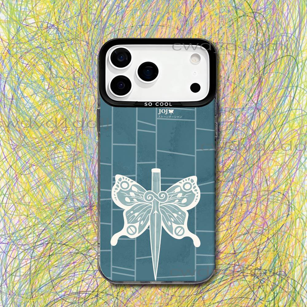 

J-JOJI Piss In The Wind Phone Case For iPhone 17,16,15,14,13,12,11,X,8,7,Pro,Max,Plus,SE4,Air,Mini IMD Gray Hard Matte iPhone12