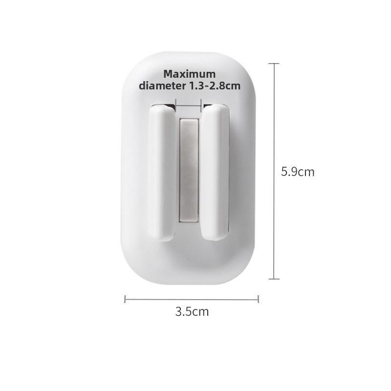 Multifunctional Wall-hanging and Hole-free Electric Built-in Anti-slip Powerful Mop Clip