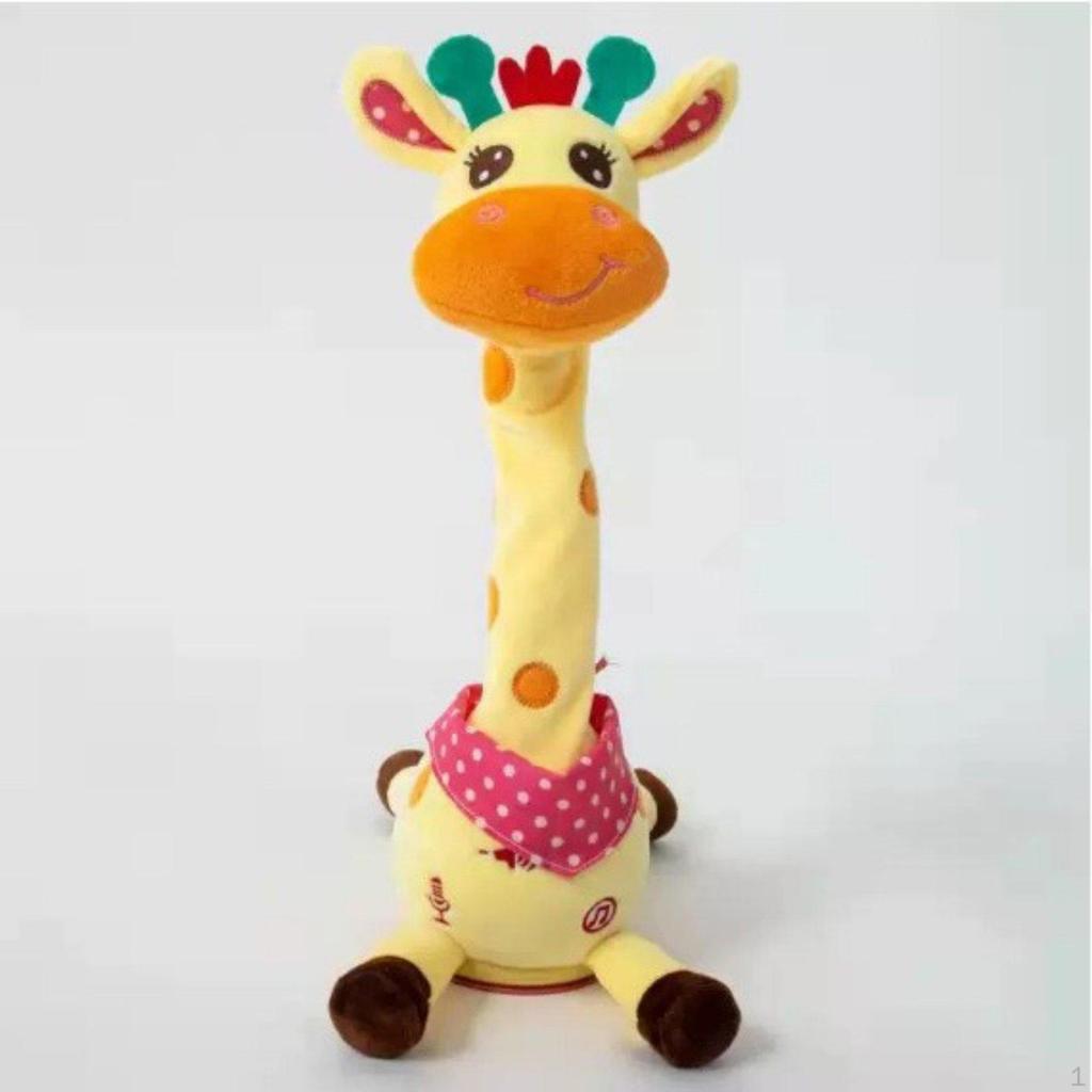 Dancing Talking Animal Toy Interactive Electric Plush for Family Fun Children