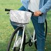 TEHAUX Bicycle Basket Cover, Waterproof Rain Cover for Front and Rear, 40x40cm, Lightweight and Wear-Resistant, Foldable for Cycling
