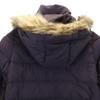 Uniqlo Kurtka puchowa 55.1" Fioletowy Kaptur z futra Dziecięca Używana