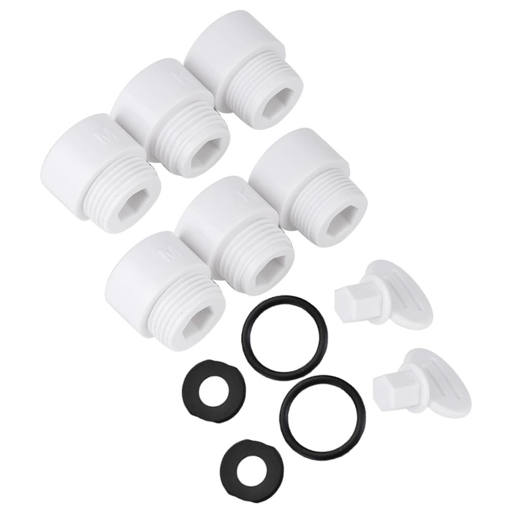 ABS Japanischer Duschadapter KMG-Anschluss Schlauchkonverter Badezimmerzubehör Gewinde G1 2in