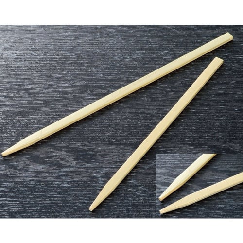 Yamashita Craft Flat Skewers, Half Tip, 15cm, 100 Skewers Per Bag, Product Code: 39710000