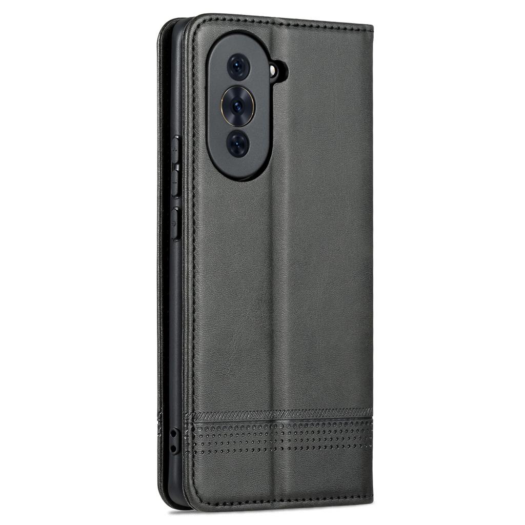 Custodia in Pelle Deluxe ad Adsorbimento Magnetico per Huawei Nova 10 / Nova 10 Pro Custodia Protettiva a Libro Aderente Fundas Coque