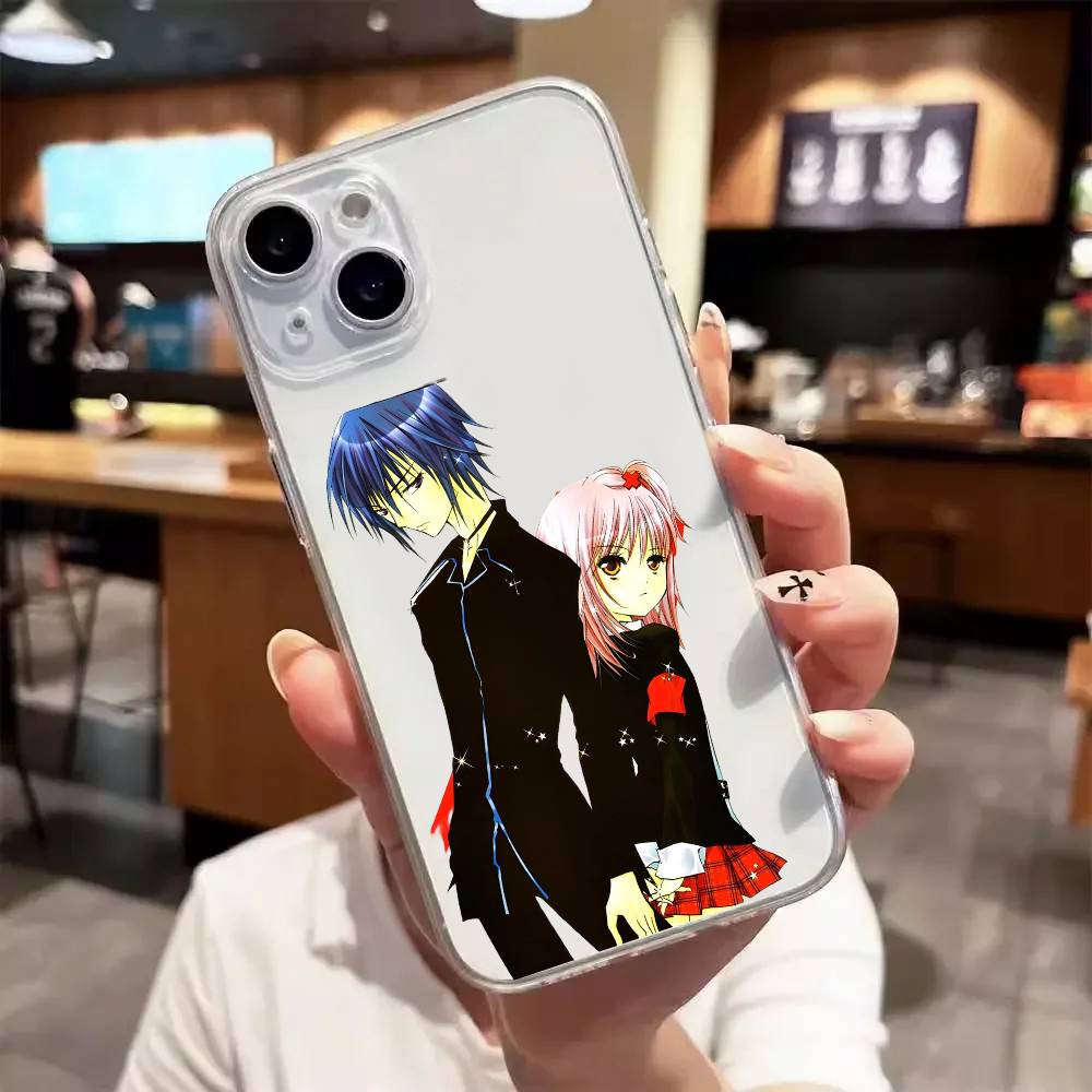 Anime s-Shugo c-Chara Luxury Transparent  phone case for iPhone 17 16 15 Pro Max 14 13 12 11