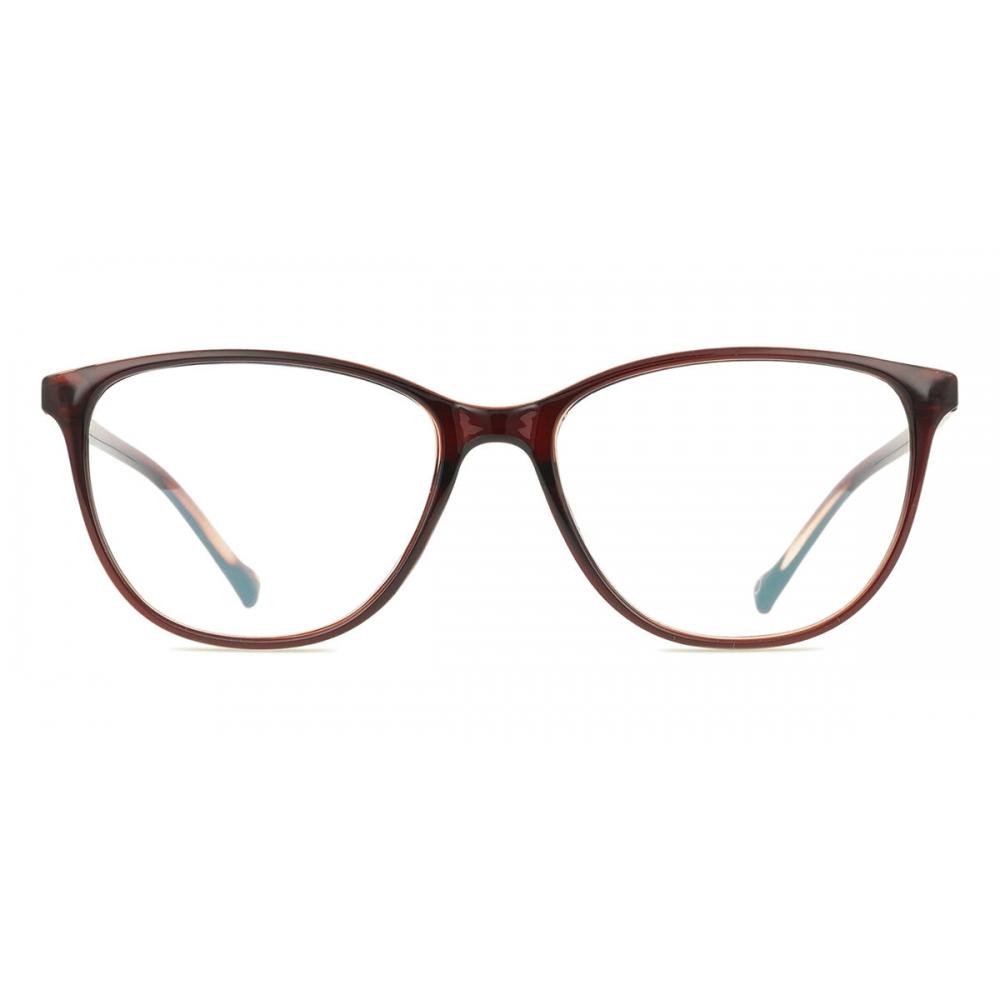

Full Rim Oval Brown Smartbuy Collection Cam 2437 C4 Fashion Unisex Eyeglasses Brown/53