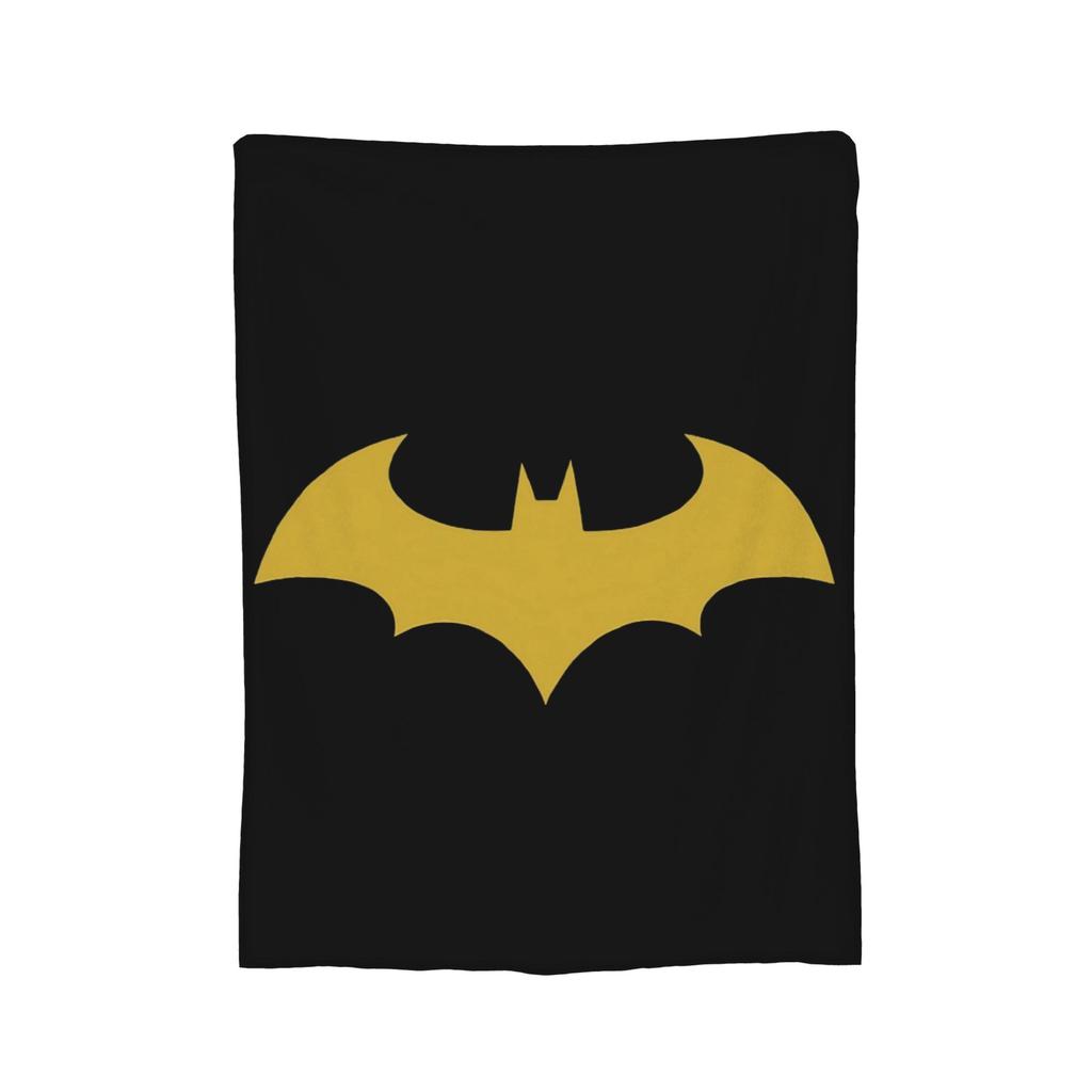 Batmans Symbol Blankets Flannel Funny Breathable Throw Blanket for Bedspread Autumn/Winter,
