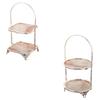 Dessert Tray 2or3tier 3 Layer Food Cake Display Stand Wedding Candy Stand Tray