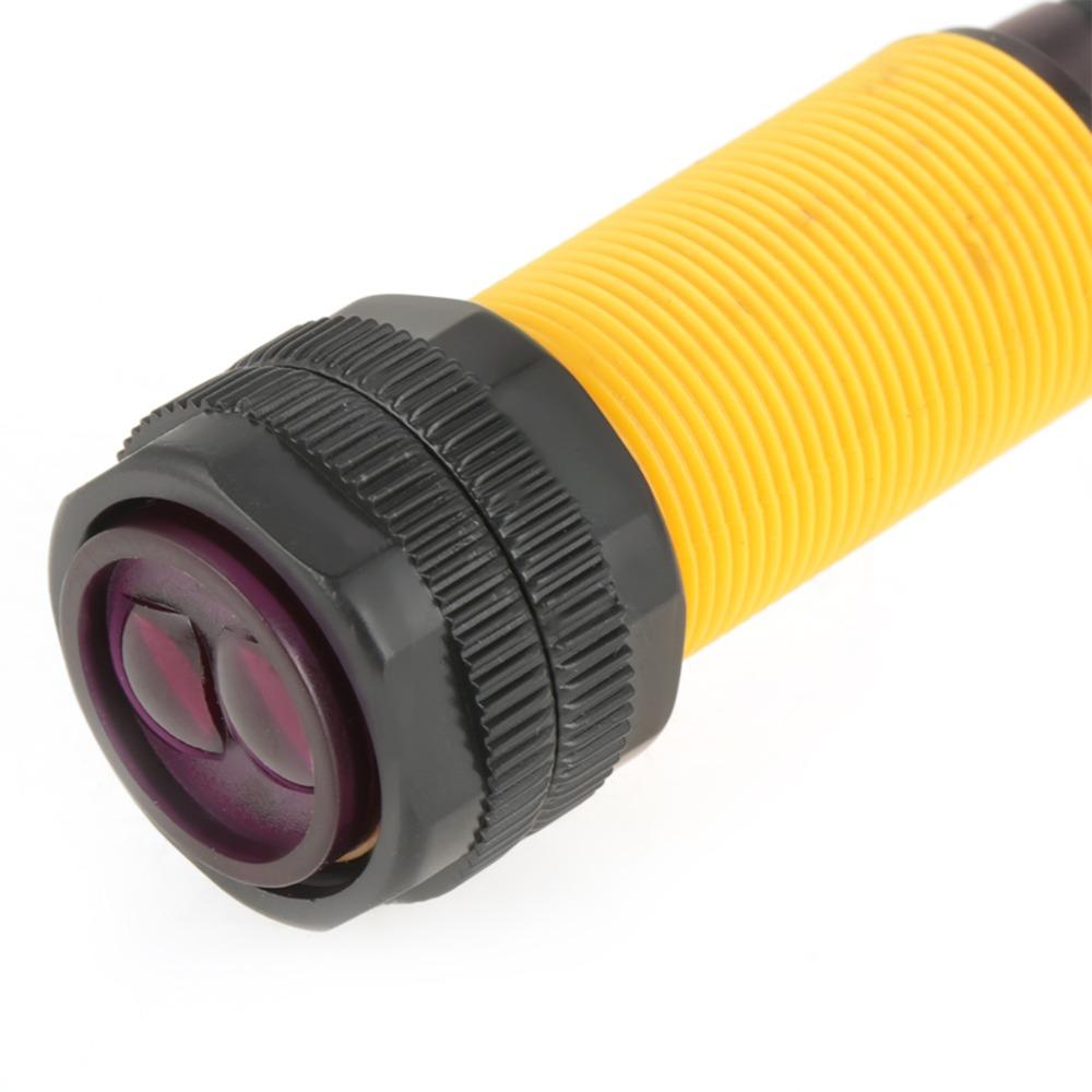 Einstellbarer fotoelektrischer Sensor 5V DC Detektionssensor Schalter Leitungsstück