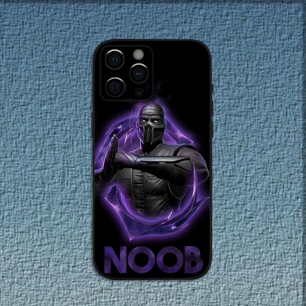 Game M-Mortal Kombat Phone Case For iPhone 16,15,14,13,12,11,Pro,X,XS,Max,XR,Plus,Mini Soft Black Cover