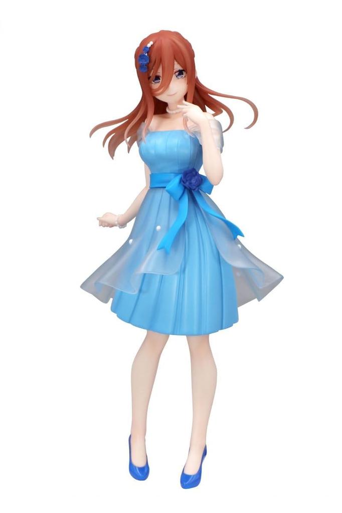 TV Special Anime The Quintessential Quintuplets Trio-Try-iT Figure Nakano Miku Pastel Dress Figure Miku Official