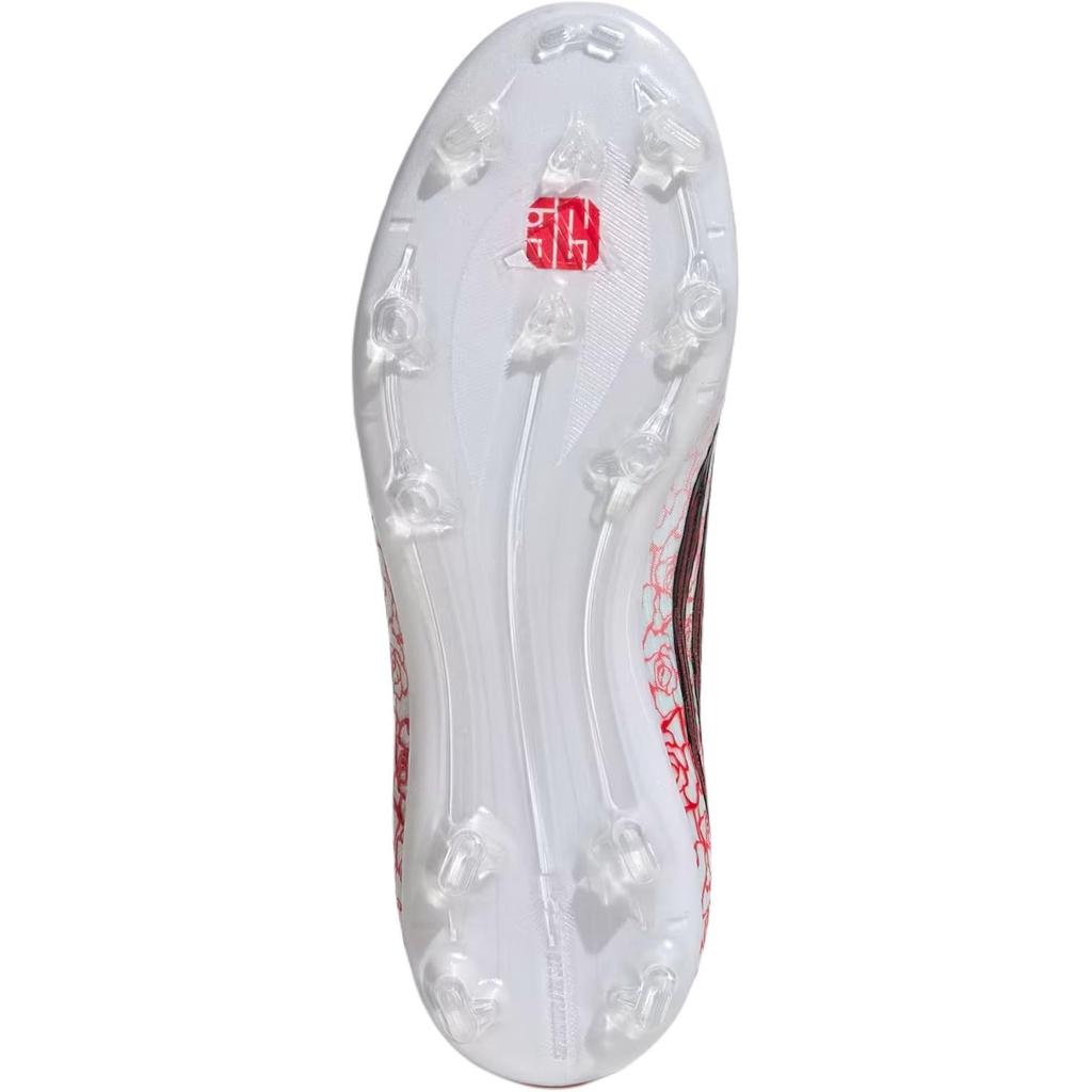 adidas F50 Elite Bez tkaniček FG GS PS Cloud White Core Black Lucid Red Dětské kopačky KK3631