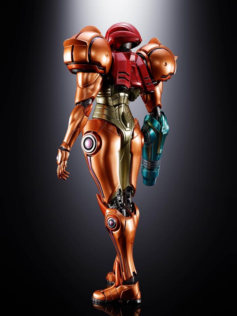 Tamashii Nations Super Alloy Samus Aran Metroid Prime 4 Beyond Ver. Movable Figure 210mm ABS Die-Cast PVC Painted