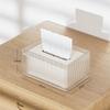 Cream Wind Tissue Box Living Room High-end Light Luxury Creative Paper Draw Box Tea Table Multifunctional Tissue Storage Box
