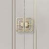 4Pcs Metal Dressers Knob Kitchen Cabinet Door Handle Wardrobe Pulls Simple Square Drawer Knob Furniture Hardware