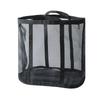 1PC Foldable Laundry Hamper Bag - Travel & Home Clothes Organizer Breathable Mesh Laundry Basket Nylon
