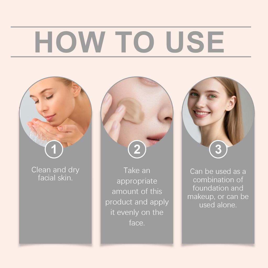 VIARELINE Tinted BB Cream: Lightweight, Hydrating, Non-Sticky, Refreshing Facial Sunscreen for Summer.