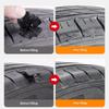 Car Bike Tire Repair Paste High Temp Resistant Black Glue  Remover for Emergency Repair in Garage and Road Trips