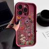 INS Embossed Floral Painted Phone Case For Motorola Moto Edge 50 Pro 60 Fusion Stylus 40 Neo 70 G84 G85 G54 G75 G05 G34 G56 G86