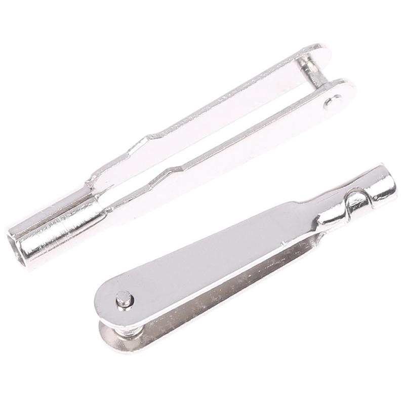10 Stück M2/M3 Metall Eisen Gabelkopf Spannfutter Zugstangenverbinder Klemme Horn Legierung Schraube Zubehörsatz Für Rc Flugzeug Automodell Flugzeug