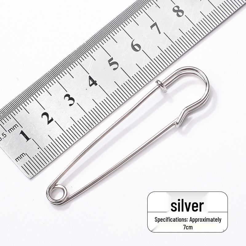 Große Sicherheitsnadel Schal Pullover Schnalle Brosche - Handgemachtes DIY Schmuckzubehör