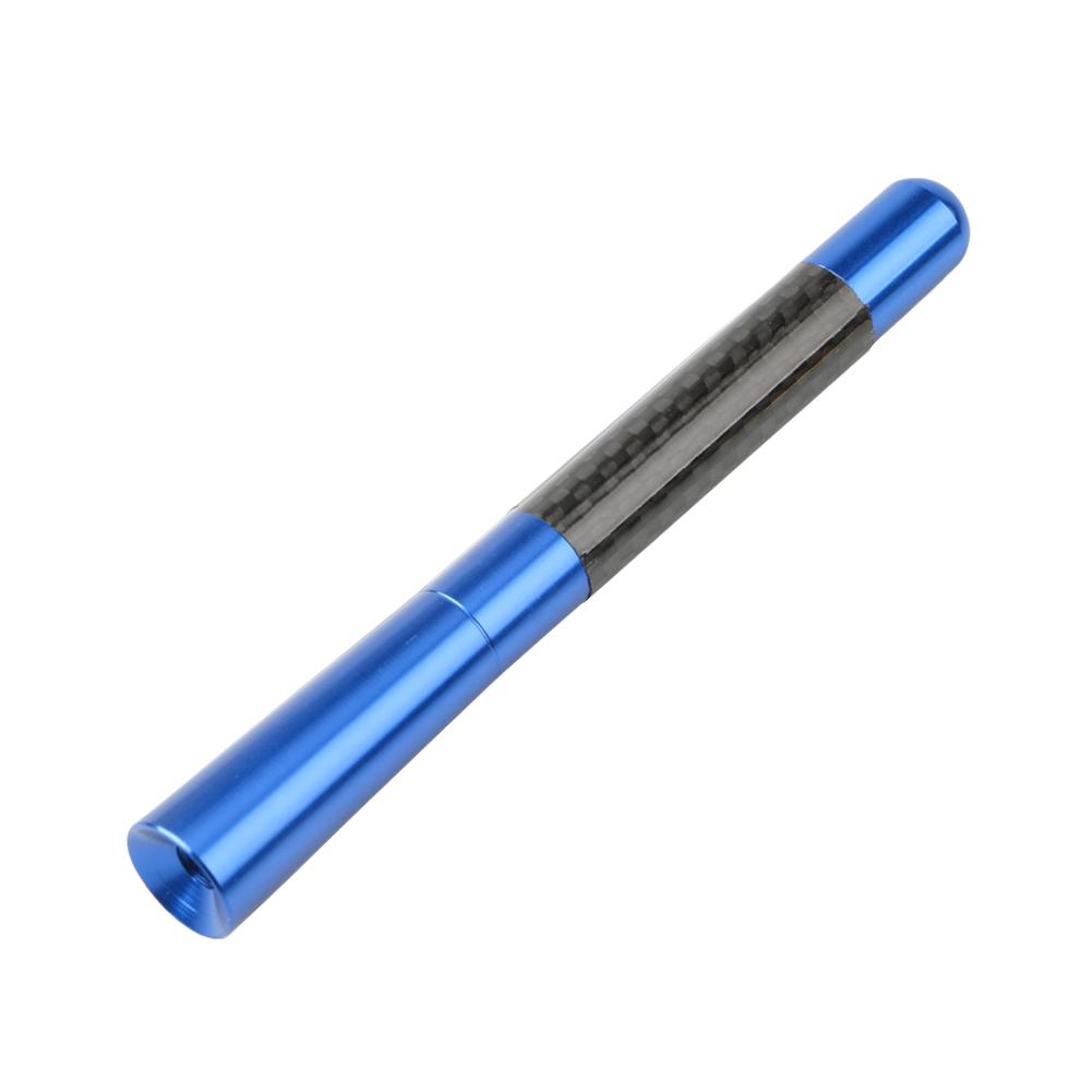 12cm Antenne For Mini Cooper Carbon Fiber Antenna Car Short Antena Radio FM Metal Receiving Antenna Car Tuning W1Q6