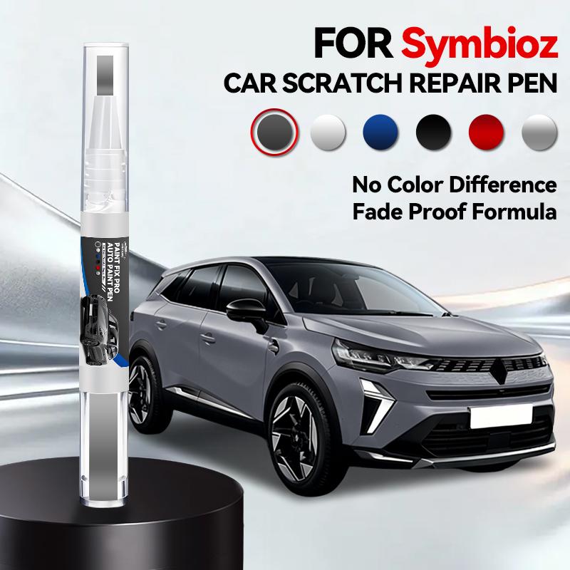 

For Renault Symbioz Car Paint Repair Pen Paint Scratch Repair Accessories Flame Red Oyster Grey Diamond Black Arctic White Blue