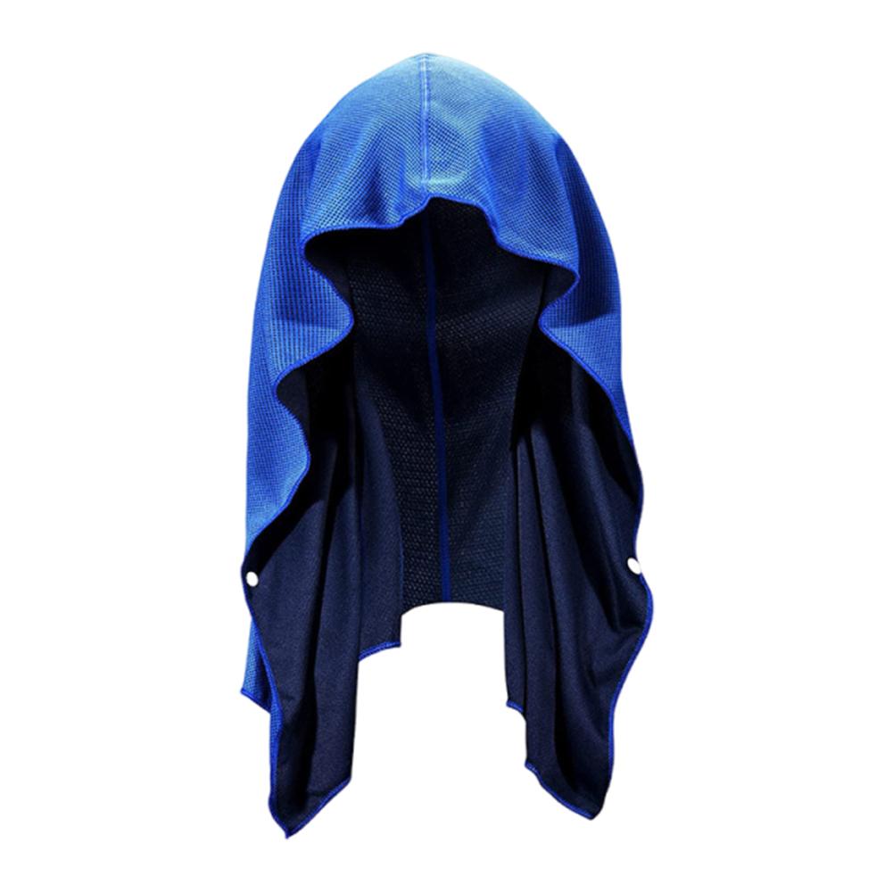 U-Shaped Cool Hoodie Towel Sun Protection Workout Cooling Towel Absorbent Sweat Towel Soft Cooling Towel for Camping Cycling Lau