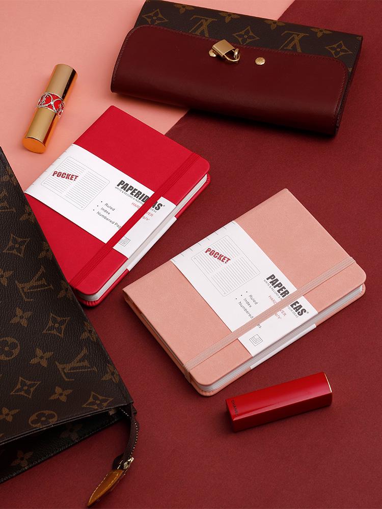 A6 Taschenkarten Mini Notizbuch: Tragbares Kurzschrift-Tagebuch & Reporter-Journal
