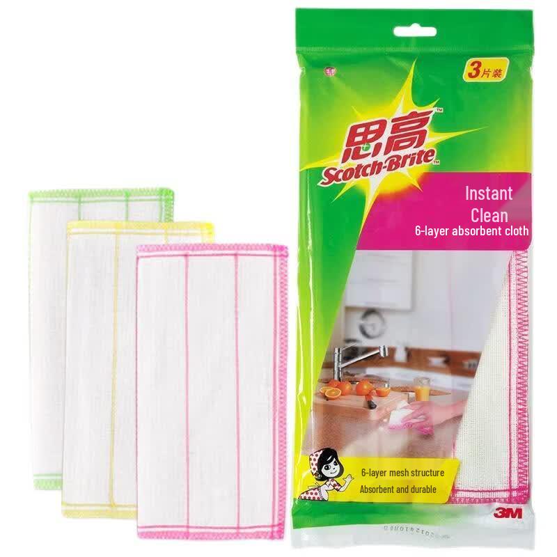 3M Scotch-Brite 6-Layer Kitchen Cleaning Cloths