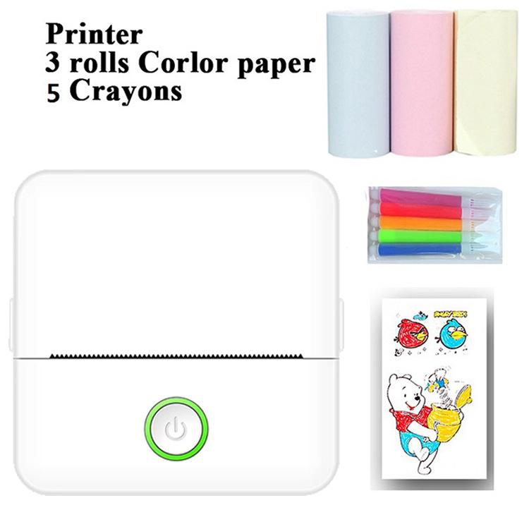 Przenośna Mini Kieszonkowa Drukarka X6 - Bluetoothowa Termiczna Drukarka do Zdjęć dla Uczniów