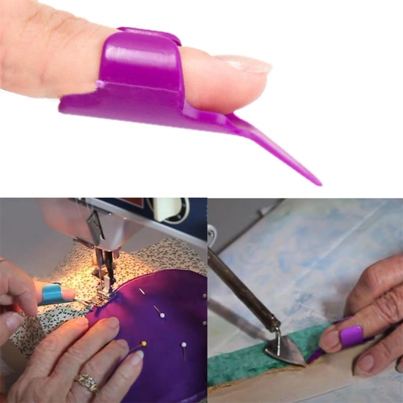 Stoffschlauchwender-Set Schnelle Stoffschlauchwender Kordeldurchzieher, Nahttrenner, Nähfingerhut Fingerschutz