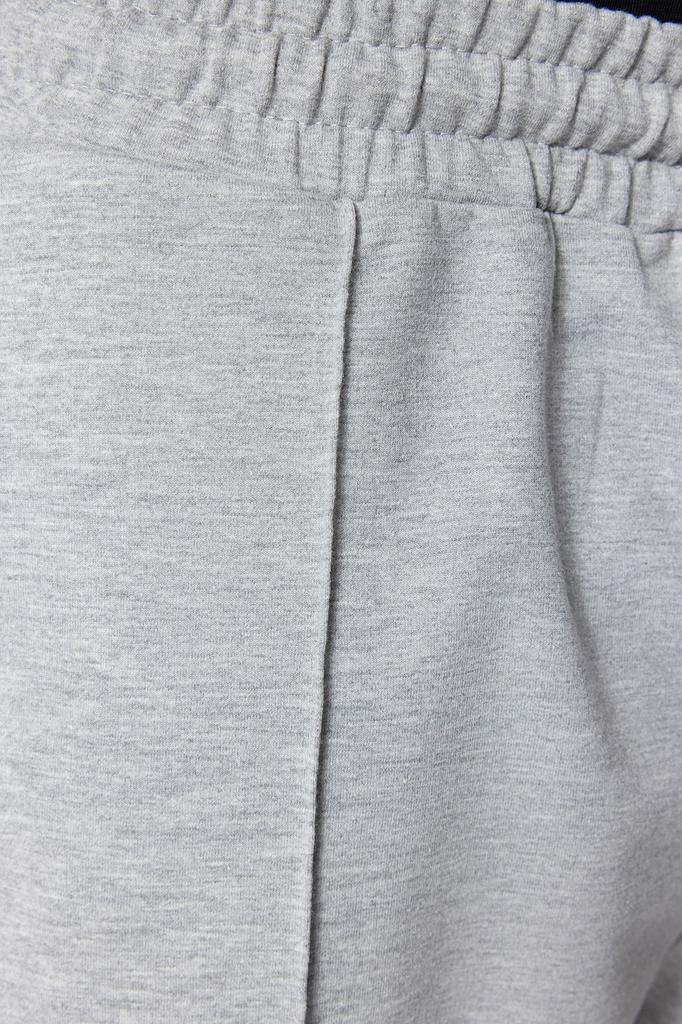 Męski Styl Rozmiar Plus Rozmiar Plus Szary Regularny Normalny Krój Średniej Długości Sznurowane Szorty z Nadrukiem Tekstu